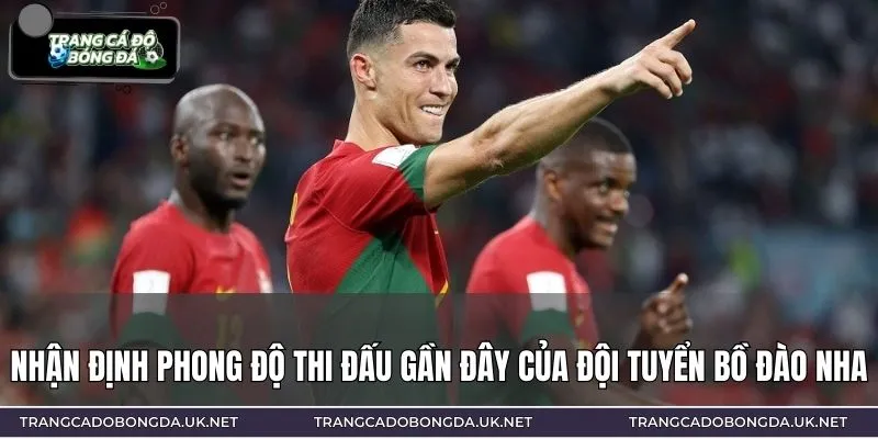 Hàng thủ đội tuyển Bồ Đào Nha có khả năng tấn công ấn tượng